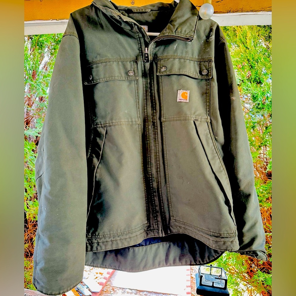 Carhartt WIP Men's Khaki and Green
Jacket